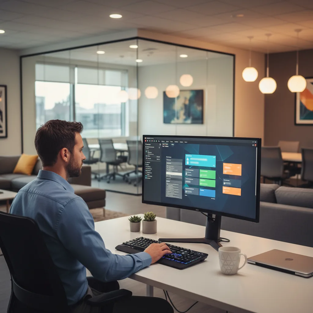 Administrateur IT configurant les plugins Claude Cowork sur son poste de travail en entreprise