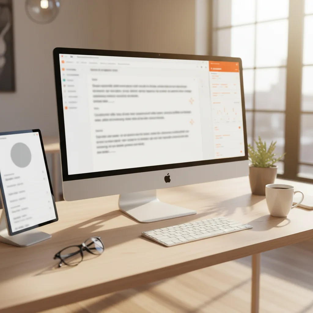 Commercial PME utilisant Breeze Copilot dans HubSpot pour générer un email de prospection personnalisé