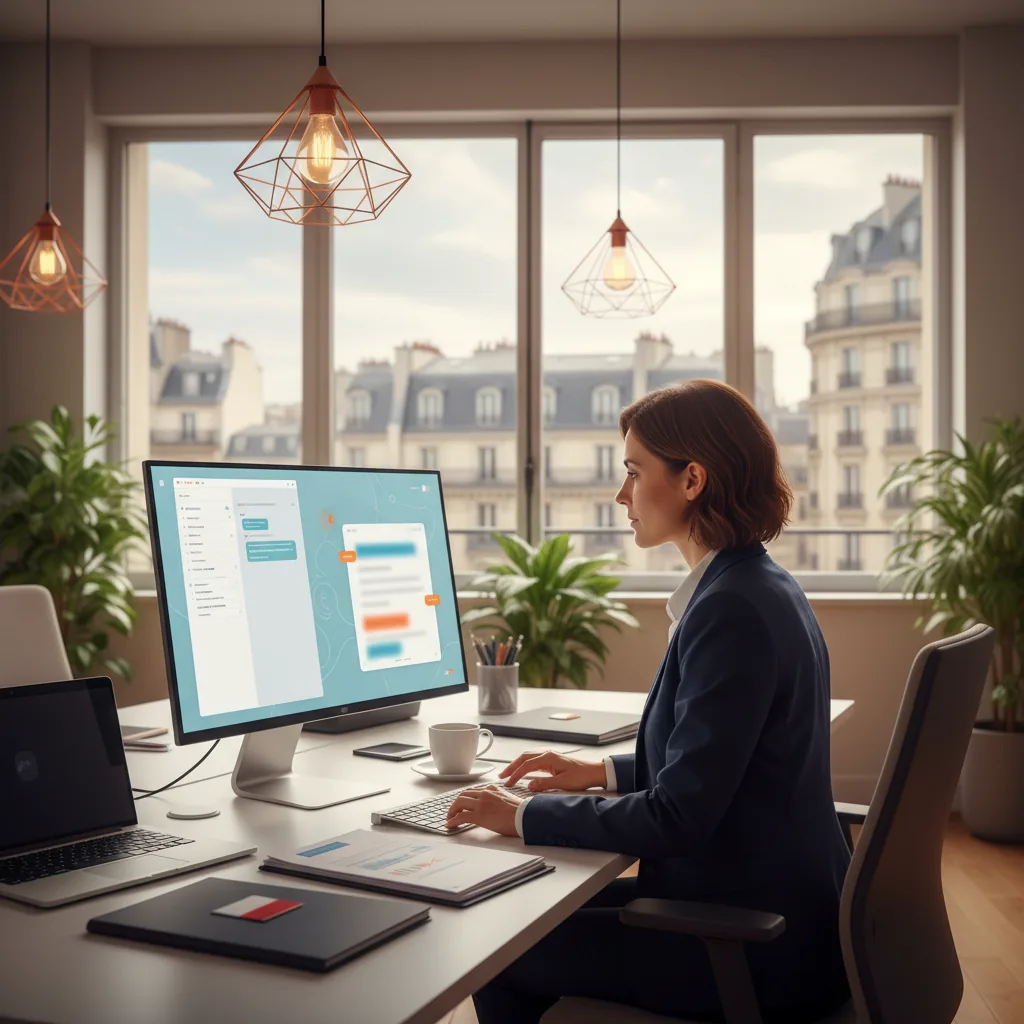 Le Chat de Mistral, assistant IA français hébergé en Europe pour les entreprises et PME