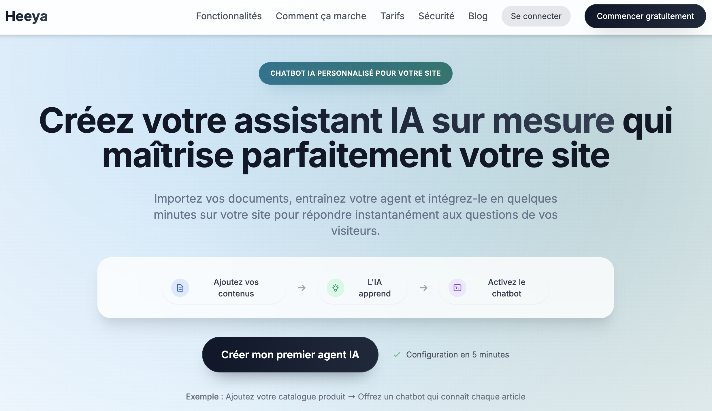 Heeya - Assistant conversationnel IA